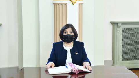 Sahibə Qafarovanın Latviyaya səfəri davam edir - FOTO