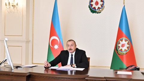 İlham Əliyev, Şarl Mişel, Makron və Paşinyan videoformatda görüşdü - YENİLƏNİB