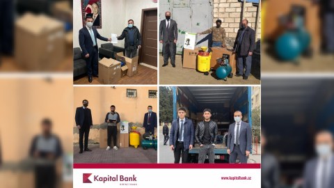 Kapital Bank daha bir neçə aztəminatlı ailəyə dəstək göstərdi