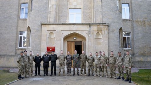 Bakıda NATO-nun təlimi keçirilir - FOTO