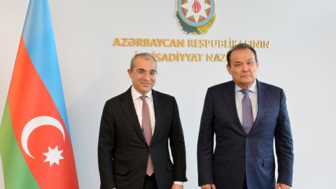 Mikayıl Cabbarov Bağdad Amreyevlə görüşüb