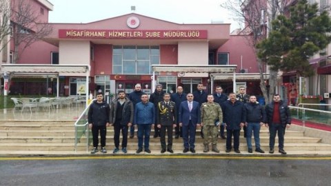Səfirimiz Ankarada qazilərlə görüşdü