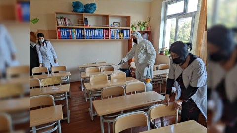 Bakıda məktəb koronavirusa görə BAĞLANDI