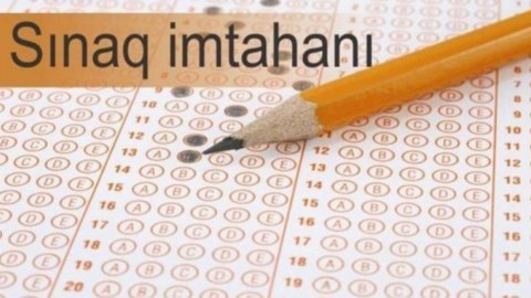 Ali təhsil müəssisələrinə sınaq imtahanı keçiriləcək