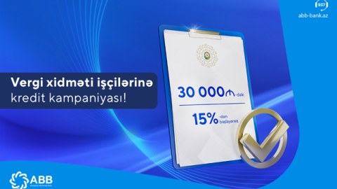 ABB-dən vergi xidməti işçiləri üçün kredit
