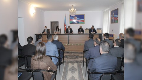 YAP Hacıqabul rayon təşkilatının sədri ictimaiyyətə təqdim olunub