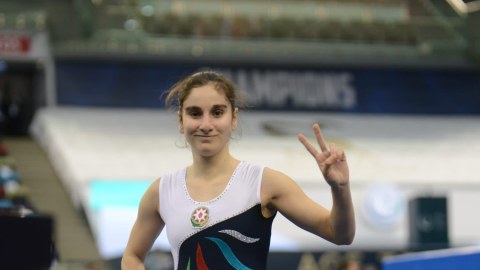 Gimnastımız Dünya Kubokunda final görüşünə çıxır