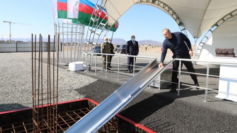 Ağdamda yeni mehmanxana tikilir