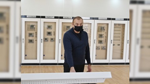 “Ağcabədi” yarımstansiyasının açılışı oldu - FOTO