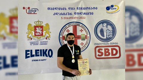 Soydaşımız Tbilisidə keçirilən yarışda ikinci yeri qazandı