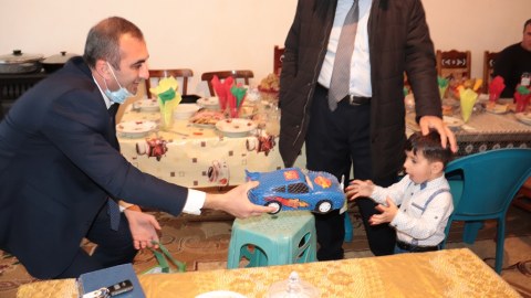 Qazinin övladının 1 yaşı qeyd olunub