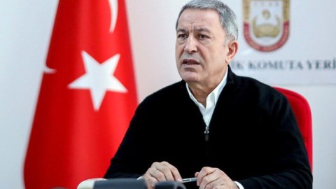 Hulusi Akar Brüsseldə səfərdədir