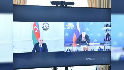 Şahin Mustafayev Overçukla görüşdü - FOTOLAR
