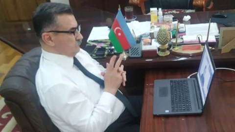 Novruz Aslanov növbəti onlayn qəbul keçirdi - FOTOLAR