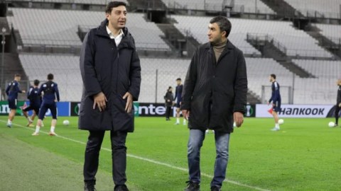 Nazir Fransada “Qarabağ”ın məşqini izlədi