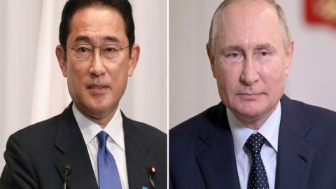 Yaponiya lideri Putinlə Ukraynanı müzakirə etdi