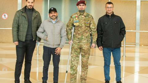Ağır yaralanan qazilər Türkiyəyə göndərildi