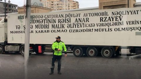 Bakıda hərəkəti iflic etmiş TIR-lar - Əsl motiv və səbəblər