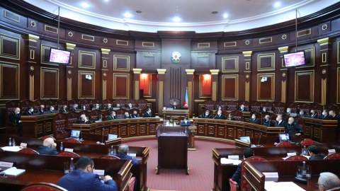 Ali Məhkəmədə baxılan işlərin sayı AÇIQLANDI