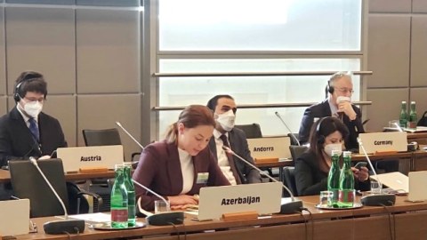 Nazirliyin şöbə müdiri ATƏT-in Forumunda çıxış edib
