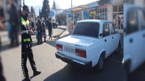 Qaxda sürücülər cərimələndi