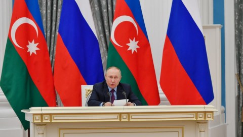“Sərhədin delimitasiya və demarkasiyası prioritetdir” - PUTİN