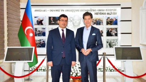 MEDİA rəhbəri Dan Maysonla görüşdü