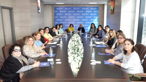 Qadın QHT rəhbərləri toplaşdılar - FOTO