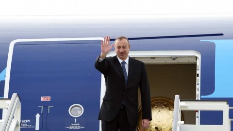 İlham Əliyevin Rusiyaya səfəri başa çatdı