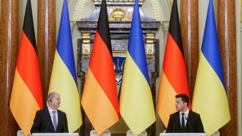 Almaniya kansleri Zelenskiyə zəng etdi