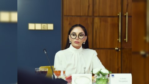 Mehriban Əliyeva rusiyalı jurnalistləri Ağdama dəvət etdi