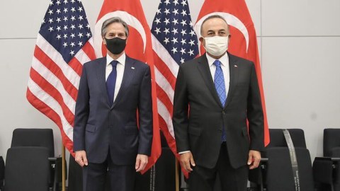 Çavuşoğlu Blinkenlə Ukraynanı müzakirə edib