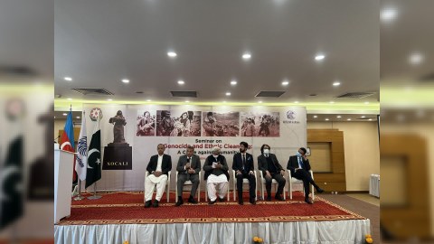 Pakistanda Xocalı qurbanları anılıb - FOTOLAR