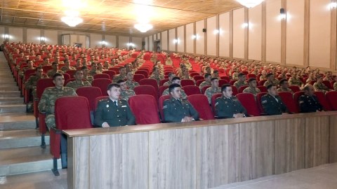 Naxçıvan Qarnizonunda Xocalı tədbiri - FOTO