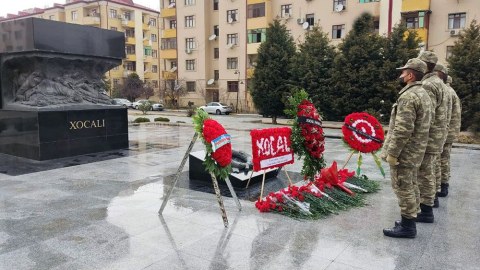 Ordumuzda Xocalı şəhidləri anıldı