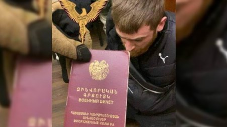 Xarkovda rusların tərəfində döyüşən erməni əsir düşdü - FOTO  