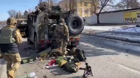 Xarkovada rus qoşunları darmadağın edildi