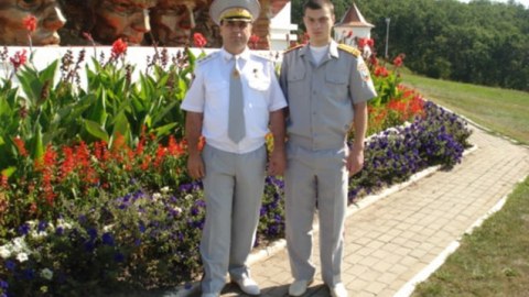 Azərbaycanlı generalın oğlu Ukraynada yaralandı - FOTO
