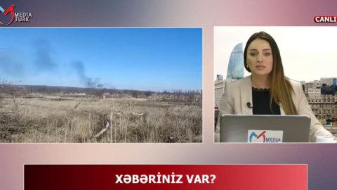 Müharibədən danışan aparıcı canlı yayımda ağladı - VİDEO