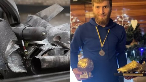 Kiyevdə futbolçu anası ilə birlikdə həlak oldu