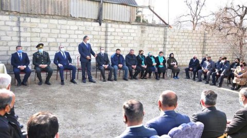 Goranboyun Qaradağlı kəndində səyyar qəbul keçirilib
