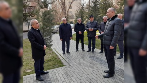 Azay Quliyev seçicilərilə növbəti görüşünü keçirib