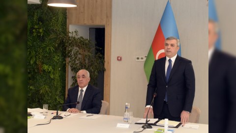 Əli Əsədov və Samir Nuriyev Şuşada müşavirə keçirdi - FOTOLAR