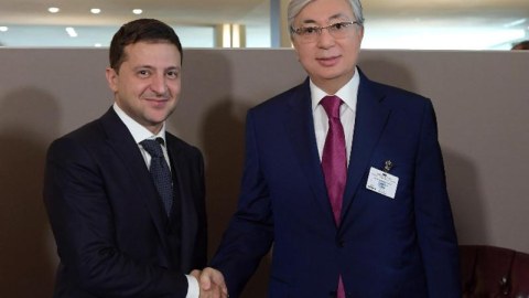Tokayev Zelenskiyə də zəng etdi