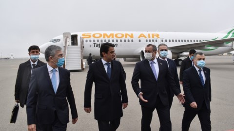 Tacikistan Milli Məclisinin sədri Azərbaycana gəldi