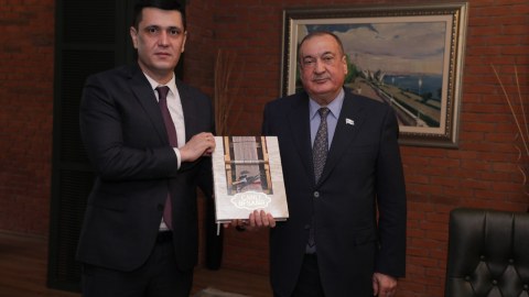 Türkmənistan səfiri Ağsaqqallar Şurasının qonağı oldu