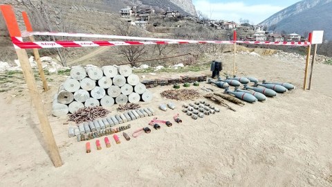 Son bir ayda Qarabağda aşkarlanan MİNALAR