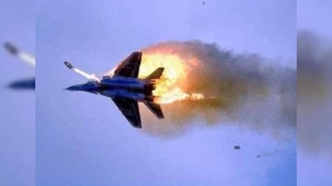 Donetskdə Rusiyanın "Su-25" qırıcısı vuruldu