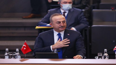 Çavuşoğlu NATO-nun fövqəladə iclasında iştirak etdi
