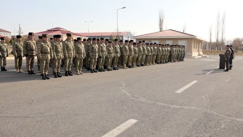 Naxçıvanda ordu komandirləri toplandı - VİDEO
